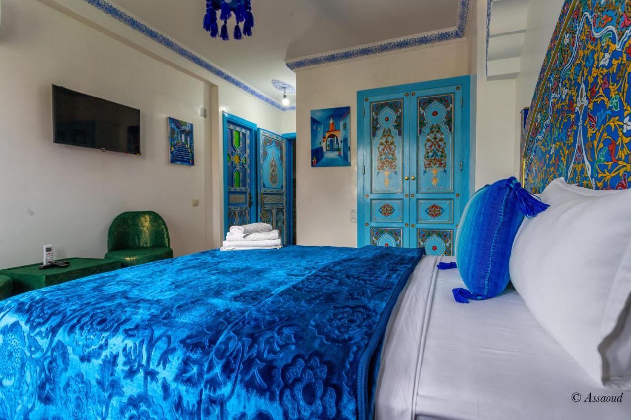 Puerta Azul Bed & Breakfast Chefchaouen Bagian luar foto