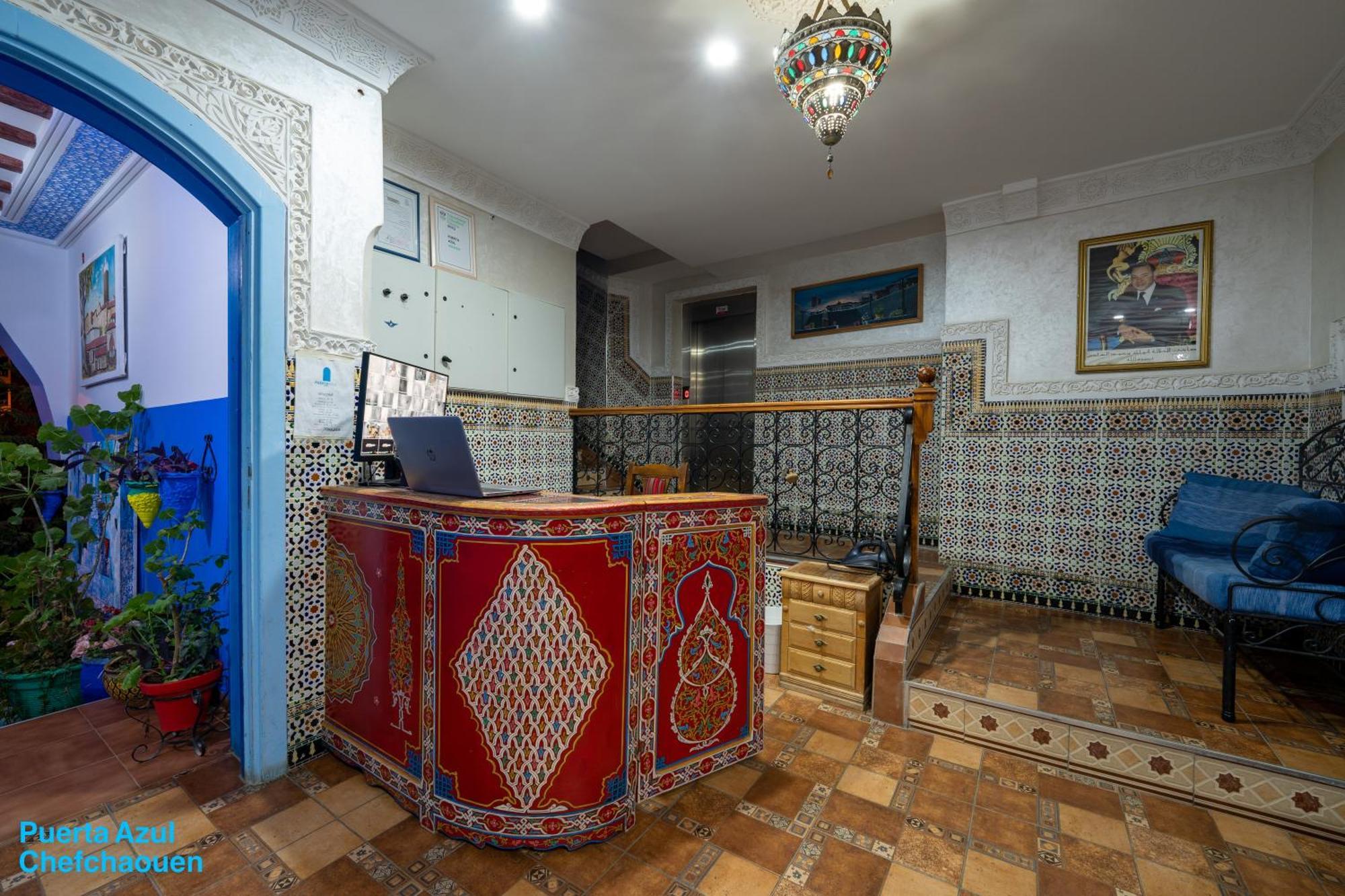 Puerta Azul Bed & Breakfast Chefchaouen Bagian luar foto