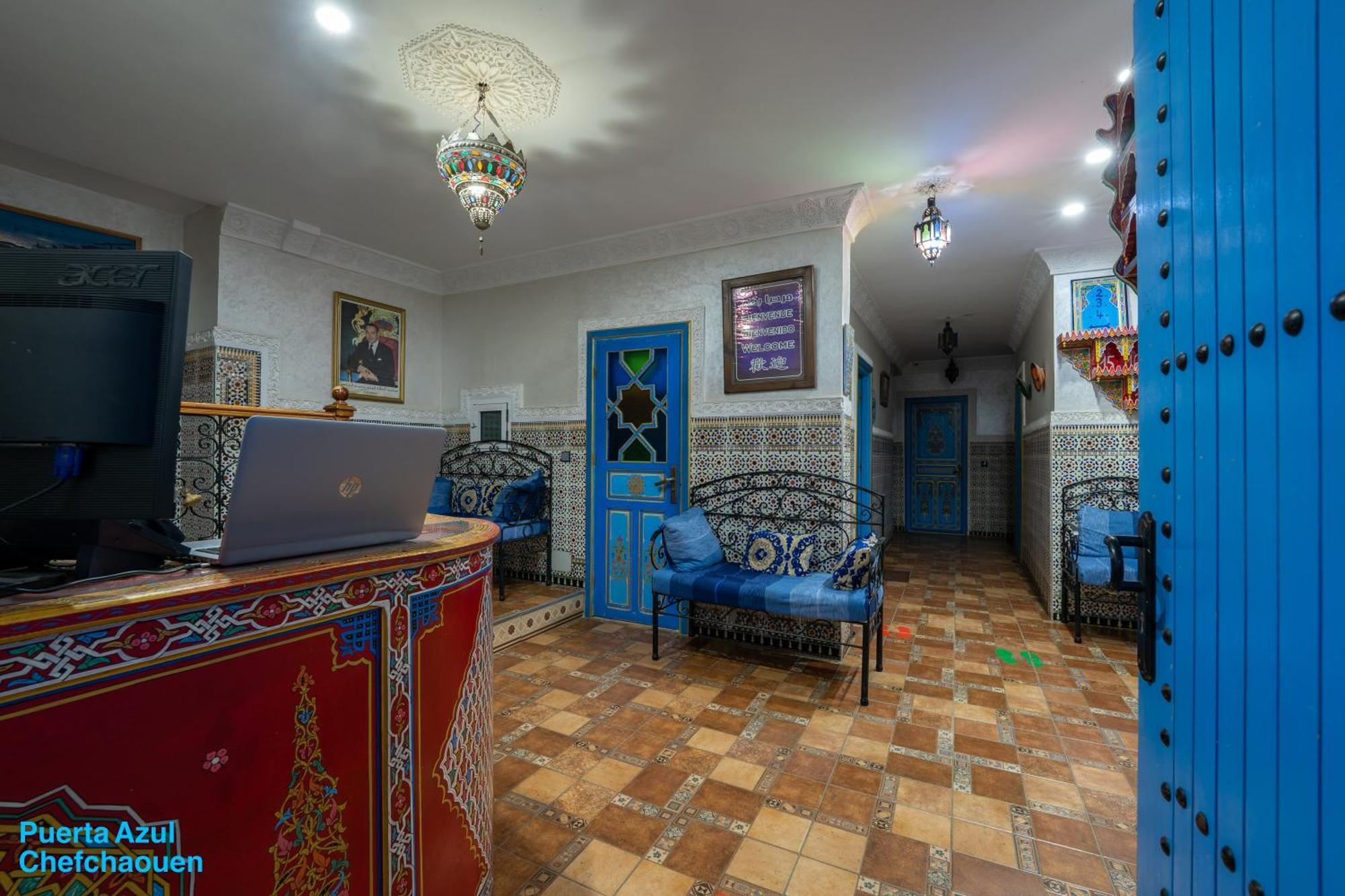 Puerta Azul Bed & Breakfast Chefchaouen Bagian luar foto