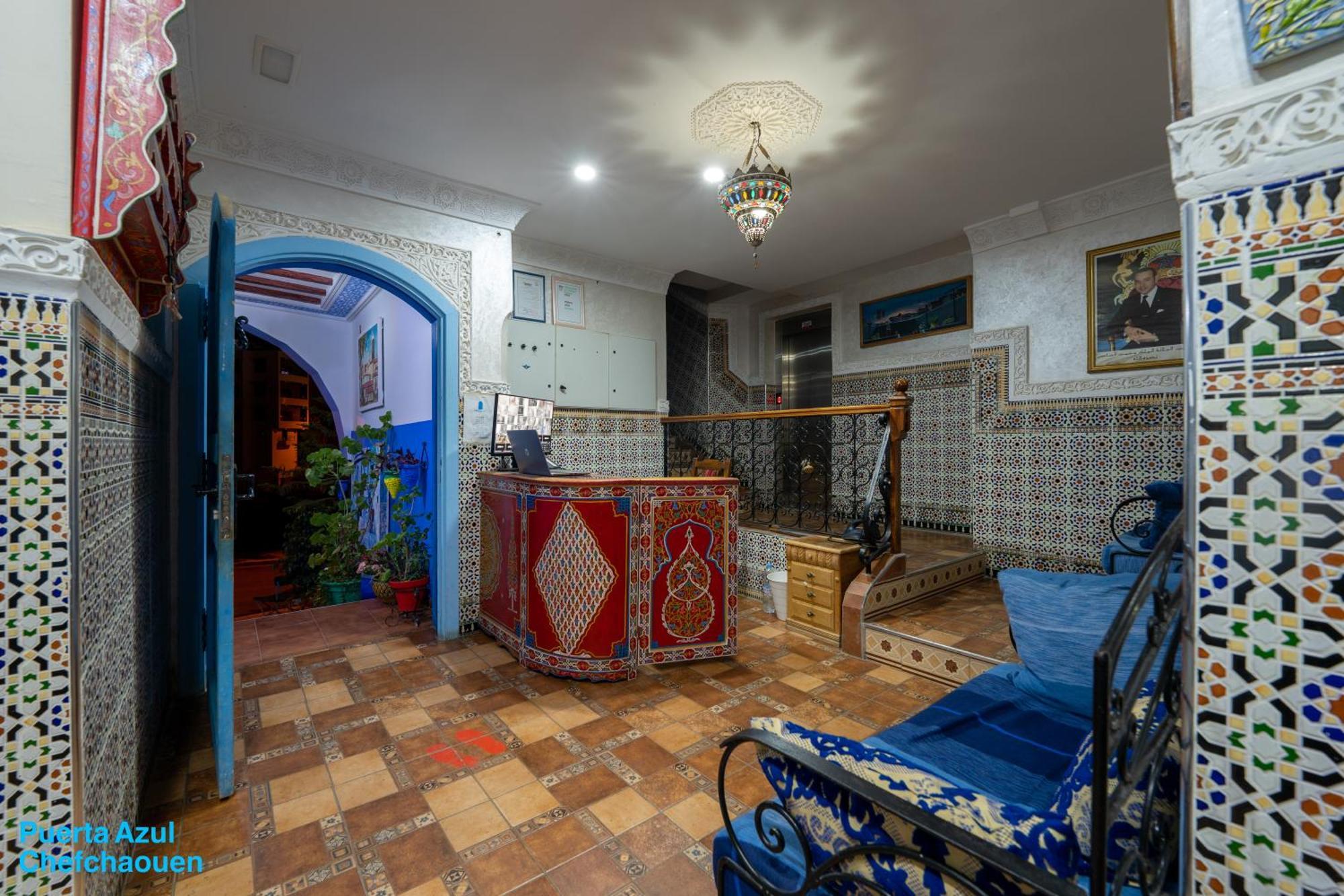Puerta Azul Bed & Breakfast Chefchaouen Bagian luar foto