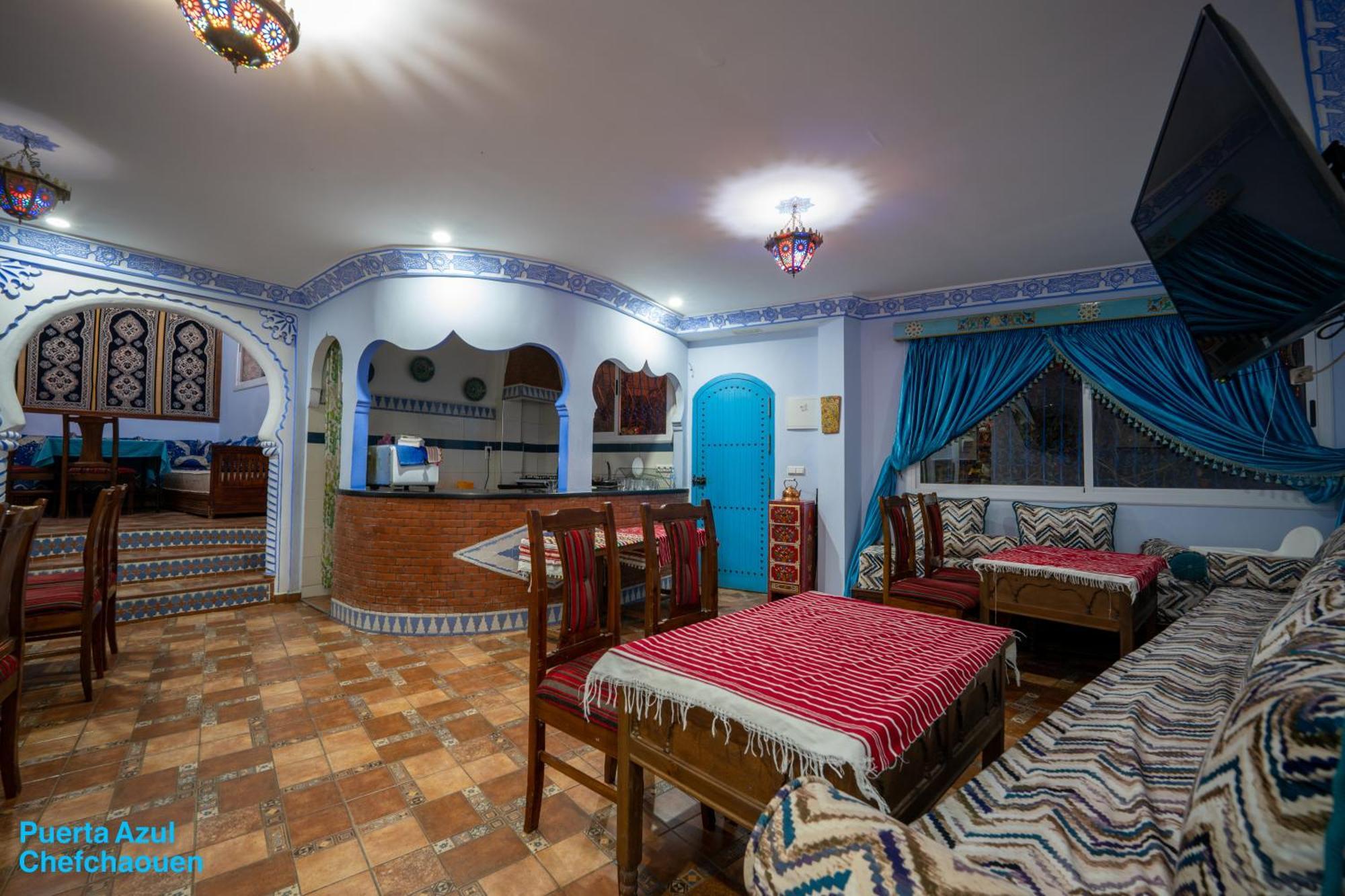 Puerta Azul Bed & Breakfast Chefchaouen Bagian luar foto