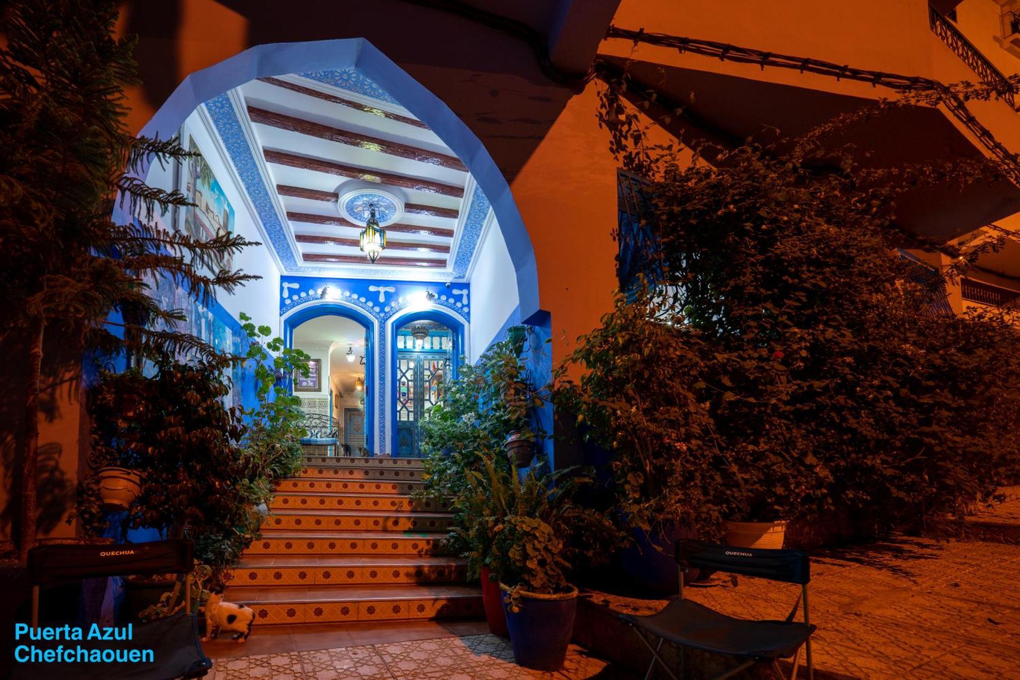 Puerta Azul Bed & Breakfast Chefchaouen Bagian luar foto