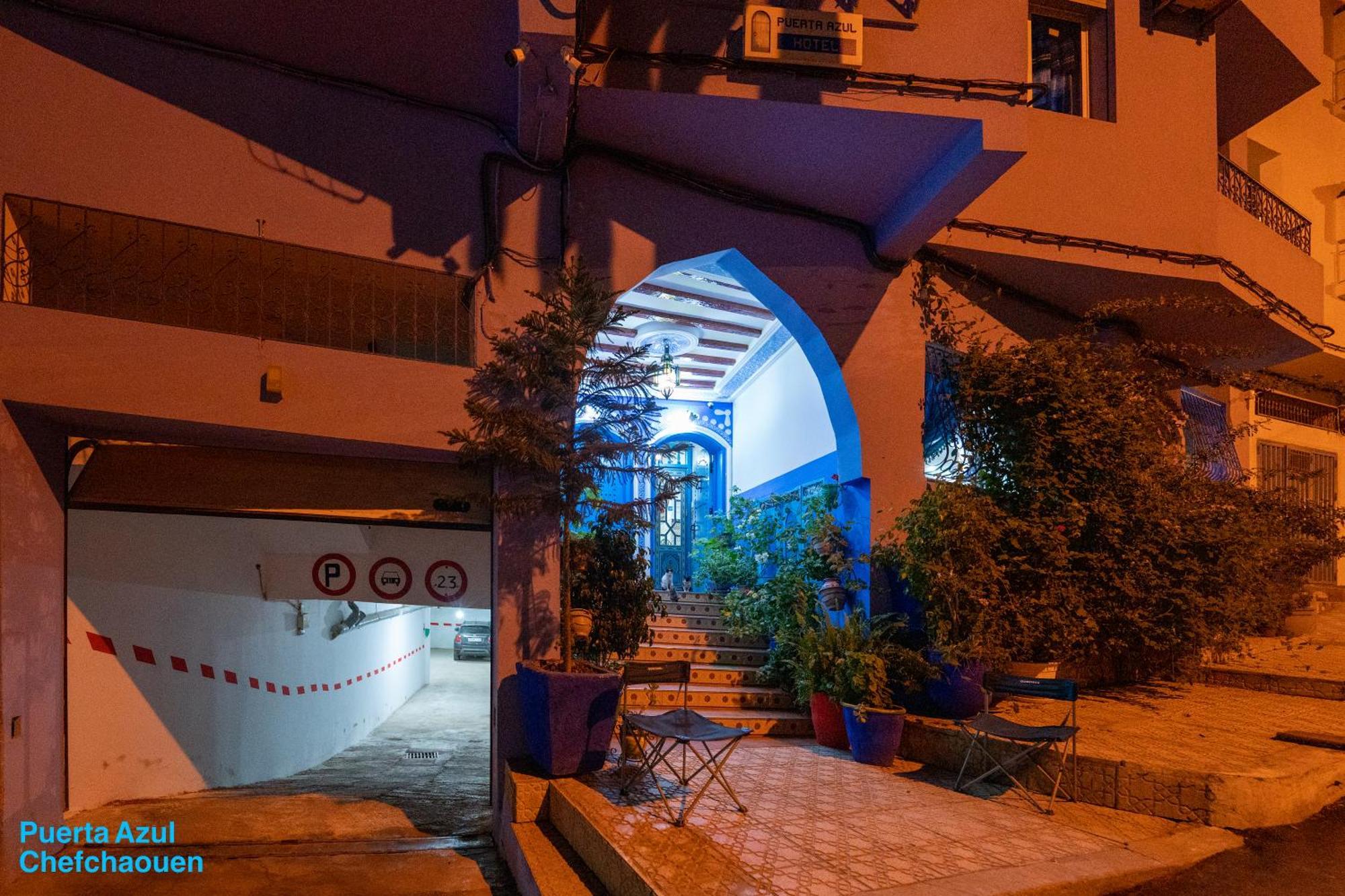 Puerta Azul Bed & Breakfast Chefchaouen Bagian luar foto